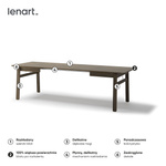 PLOT PT-01 - Stół Rozkładany 149-269 cm Dąb Ciemny