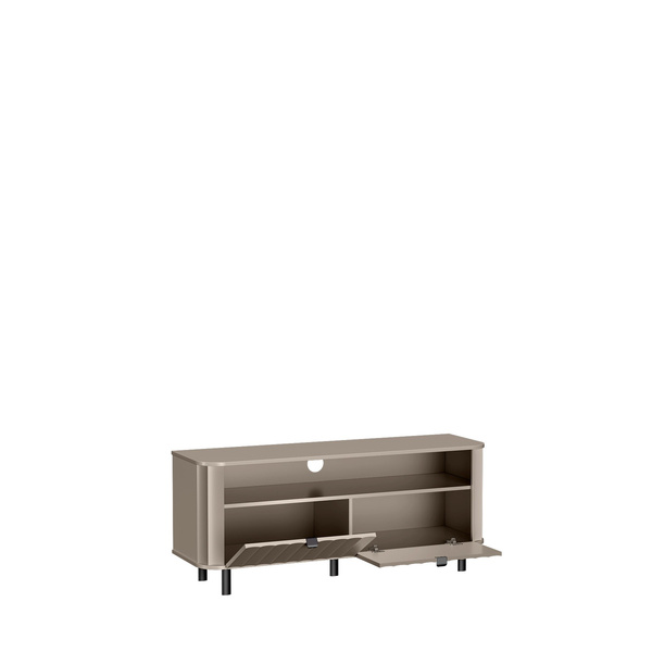 NOVADO-6 - Komoda RTV 2-drzwiowa Clay Gray