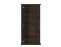 Perazzo PEZV02R - Witryna Prawostronna 2-drzwiowa Antracyt/Dąb Amaretto Hudson