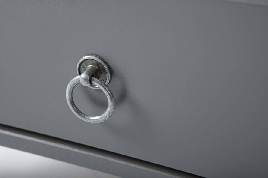 Stolik kawowy PROVENCE 7 drewniany szary