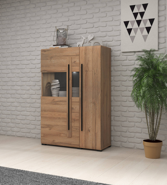 Tulsa WM Komoda Wysoka 2D1S Lewa Dąb Grandson