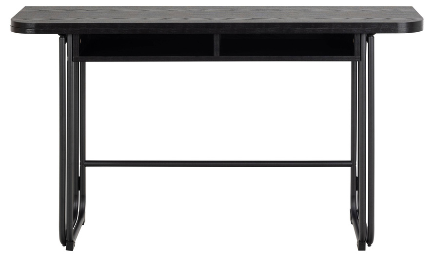 Actona Stół Jadalniany Prostokątny Darlington Czarny mat