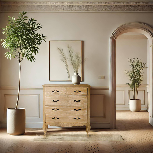 Venezia Oak VEO874 Komoda z drewna dębowego