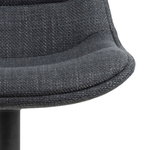 Actona Hoker Obrotowy Adisa Ciemny Szary Czarny