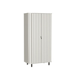 NOVADO-8 - Szafa 2-drzwiowa Biel Alpejska