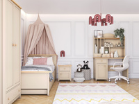 STORY SO-12 - Szafa 2D1S Beż Piaskowy Dąb Vincenza Bielona