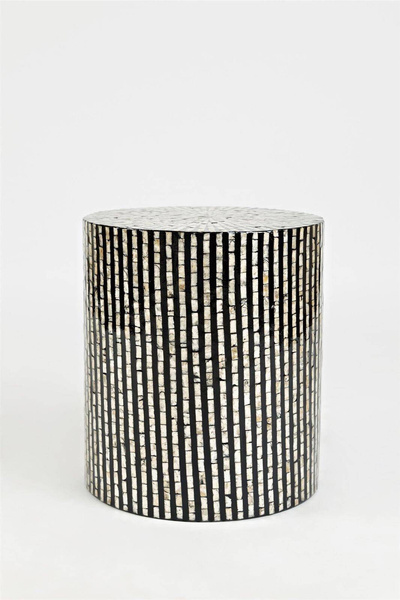 AV1730-28B Stolik okrągły Avola Black Multi