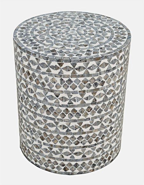 AV1730-28GT Stolik okrągły Avola Grey Tribal