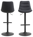 Actona Hoker Obrotowy Adisa Ciemny Szary Czarny