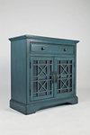 AV175-32  Komoda 2D/1S Avola Antique blue