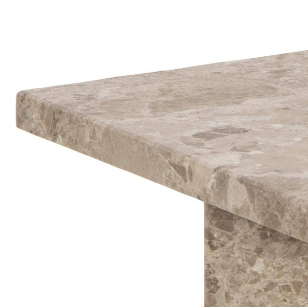 Actona Stolik Kawowy Vega 90 cm Jasnobrązowy