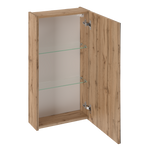 LUSTRO-03 - Szafka Wisząca z Lustrem 1D 40cm Dąb Wotan