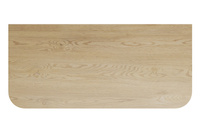 Zestaw Szafka Pod Umywalkę z Blatem 100 cm i Słupek Wysoki Ovalia Cremona