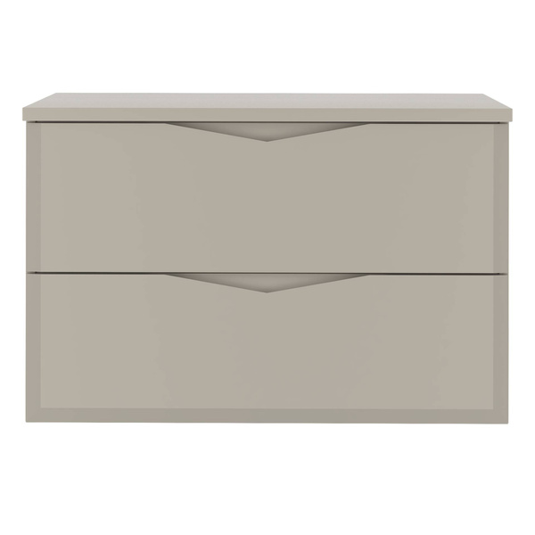 DELICA-01 - Szafka pod Umywalkę z Blatem 2S 80cm Kaszmir Zestaw-1