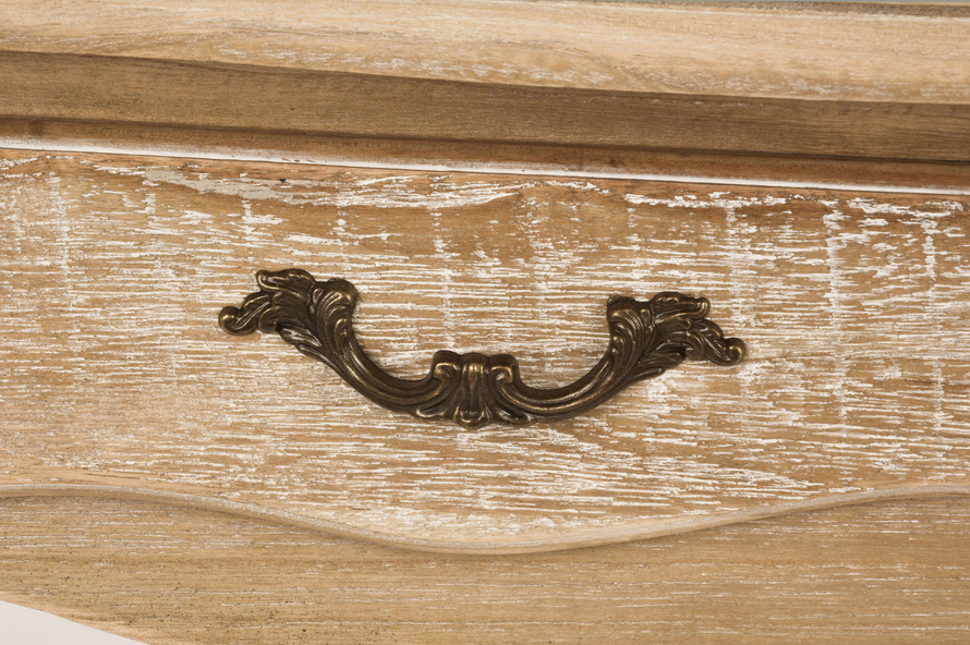 Merano 017B Konsola-sekretarzyk stylowo rzeźbiona