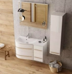 Oristo Słupek wysoki OPAL biały połysk