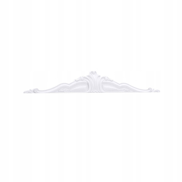 Luiza LZ-14-WB - Szafa 4-drzwiowa z Lustrem Biały Mat Biały Połysk z Nadrukiem