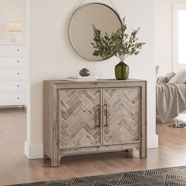 Jasnobrązowa komoda drewniana Avola AV2156-40