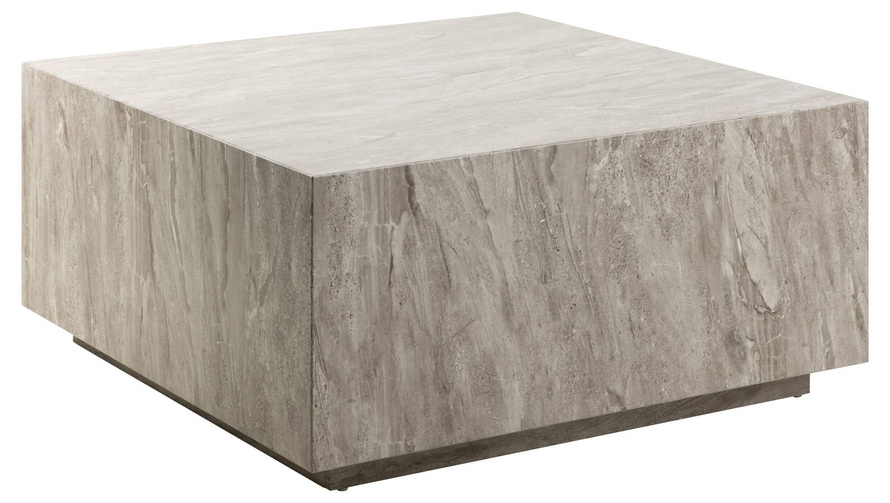 Actona Stolik Kawowy Dice Szary Marmur River