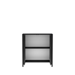 MALUMI-2 - Komoda 2-drzwiowa Czarny Painflow