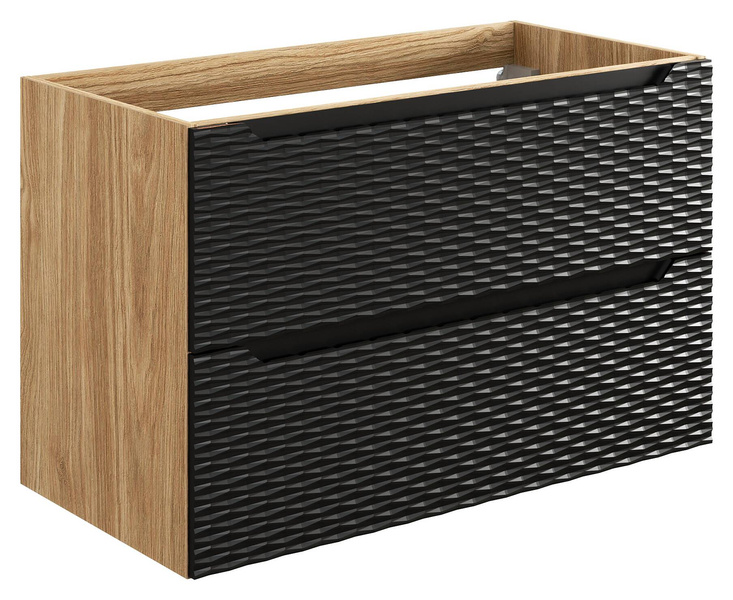 Szafka Pod Umywalkę 90 cm OCEAN BLACK