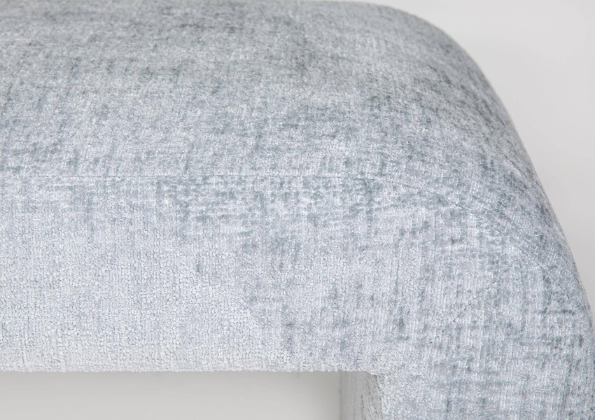 Leith LET70B Ławka tapicerowana jasnoniebieska