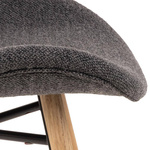 Actona Krzesło Batilda Antracyt Dąb