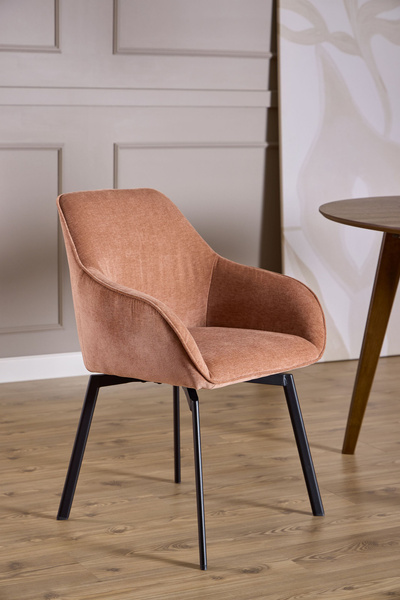 Actona Krzesło Do Jadalni z Podłokietnikiem Clara Palisander