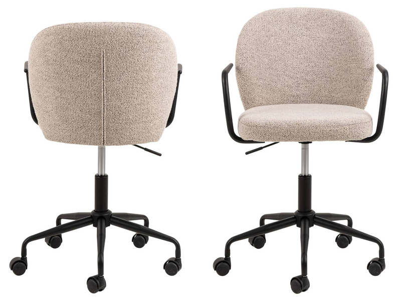 Actona Krzesło Biurowe Patricia Beżowy