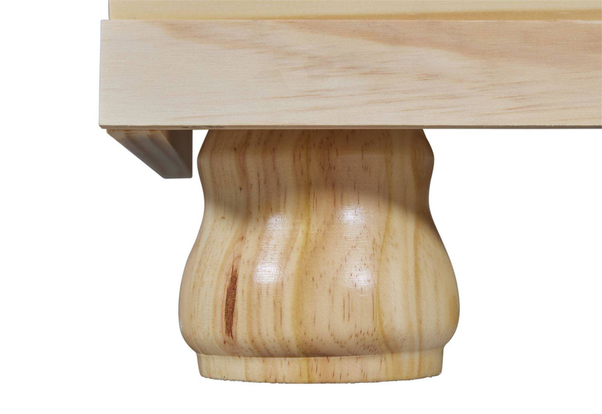 Szafa 2D GENF drewniana klasyczna sosnowa