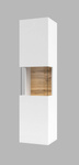 Ava Witryna 1-drzwiowa Biały Mat/Dąb Wotan