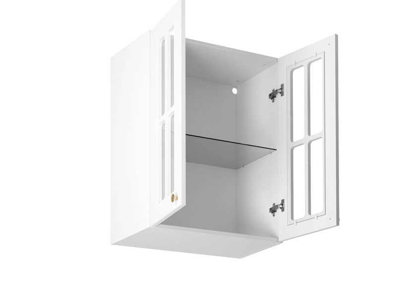 Szafka Kuchenna Górna Witryna 2-drzwiowa G60S Linea White Biały Mat
