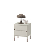 HARMONY HR-07 - Stolik Nocny 2S Kaszmir/Truflowy