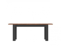 Perazzo PEZT02 - Stół Rozkładany 160-200 Antracyt/Dąb Amaretto Hudson