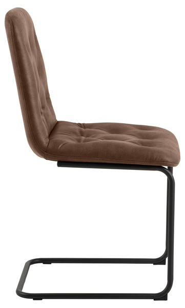 Actona Krzesło Tapicerowane Kira Brązowe