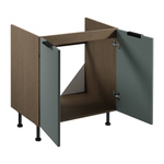 Szafka Kuchenna Dolna 2D Pod Zlew Sorento D80Z Baltic Storm Green
