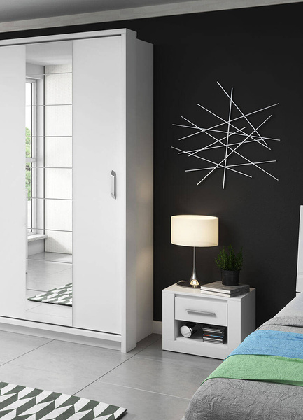 ARTI AR-07 - Stolik Nocny Biały