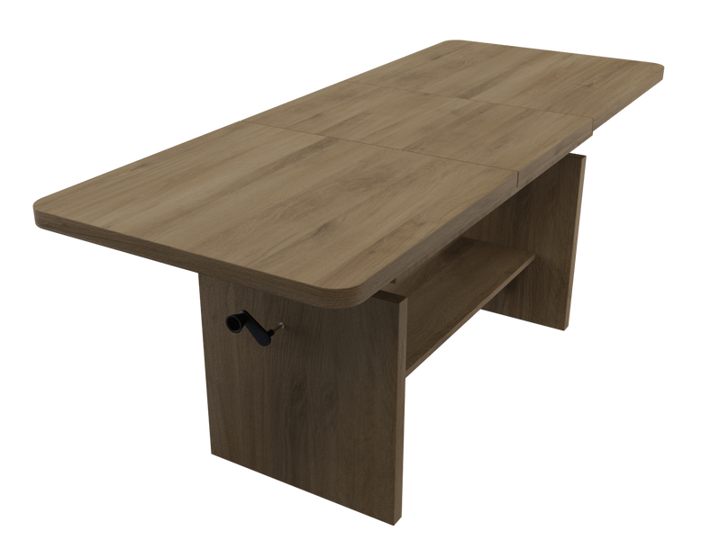 JANEK - Ławostół Ława Rozkładana Stolik Kawowy Dąb Lefkas