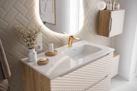 Bateria Umywalkowa Niska Niagara Złota