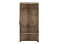 Grano GRNV02 – Witryna 2-drzwiowa Dąb Viking/Szary Kosmos