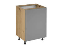 Szafka Kuchenna Dolna 1-drzwiowa D60 P/L Langen Beige