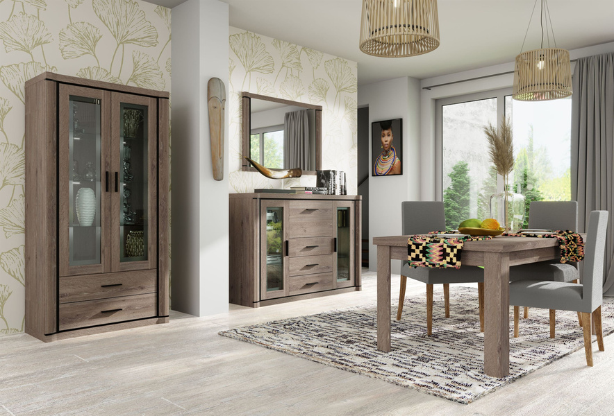 DALLAS-7 - Witryna 2D3S Barek Dąb Truflowy