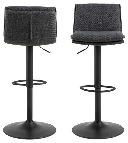 Actona Hoker Obrotowy Flynn Ciemny Szary