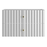 AQUA-01 - Szafka Pod Umywalkę 2S 80cm Biały Mat