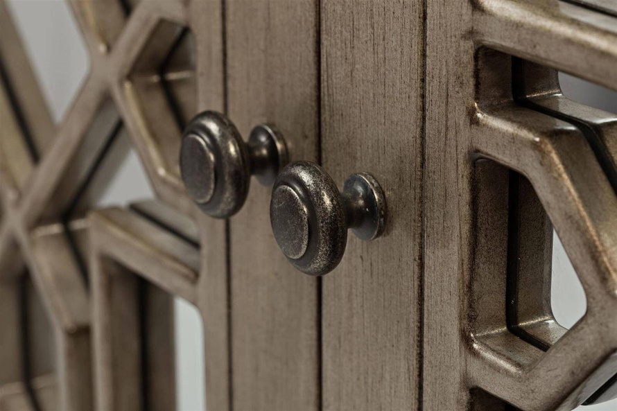 Avola 1550-70 komoda złota lustrzana 4D Vintage Silver Gold