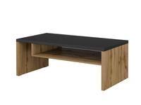 Cross - Stolik Kawowy Dąb Wotan Czarny Mat