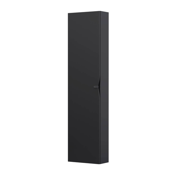 Oristo Słupek wysoki 40 cm SIENA czarny mat