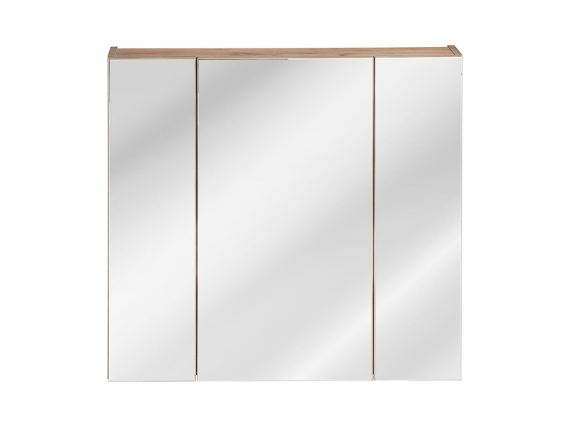Szafka wisząca z lustrem Capri dąb 843