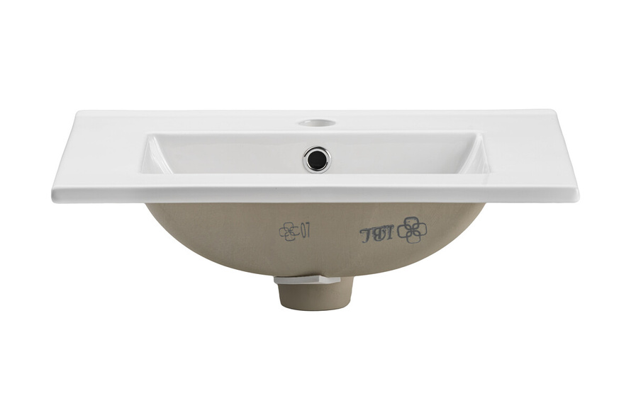 DANCE WHITE 50 - Umywalka meblowa 50 cm ceramiczna