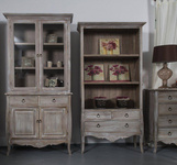 Merano 02B Regał stylizowany bielony